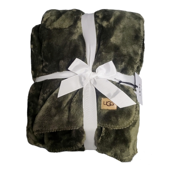 UGG Other - Beautiful Soft and Premium Mossy Green UGG Home Blanket Throw